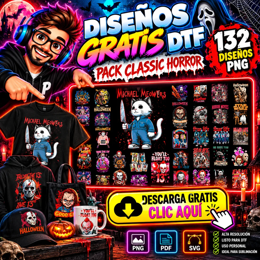 Pack Classic Horror